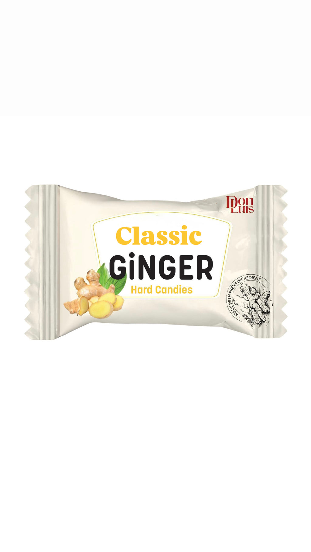 Don Luis Ginger Classic Hard Candy 100g 3.5 oz 3 (packs)