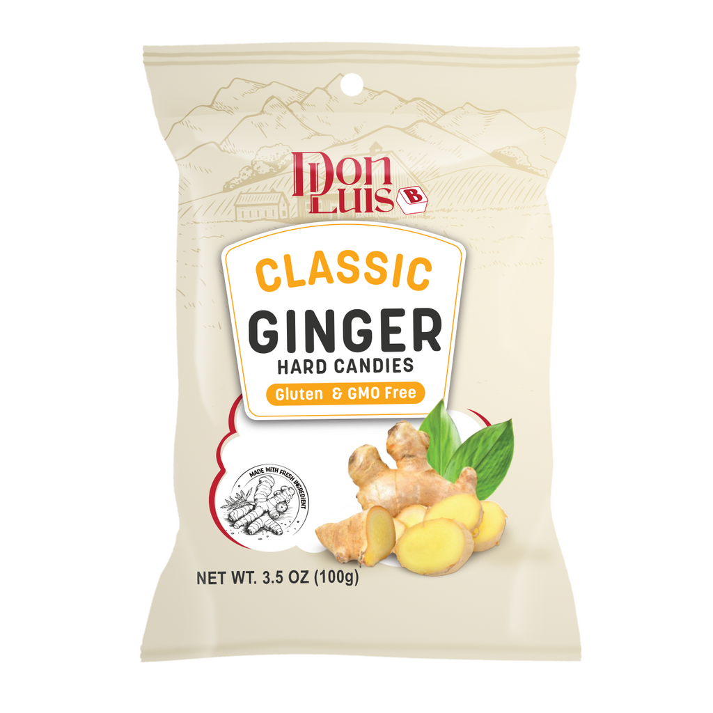 Don Luis Ginger Classic Hard Candy 100g 3.5 oz 3 (packs)