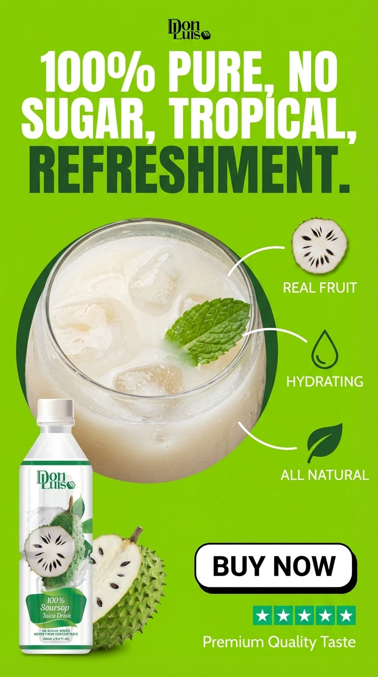 Don Luis 100% Soursop juice 500ml/12units