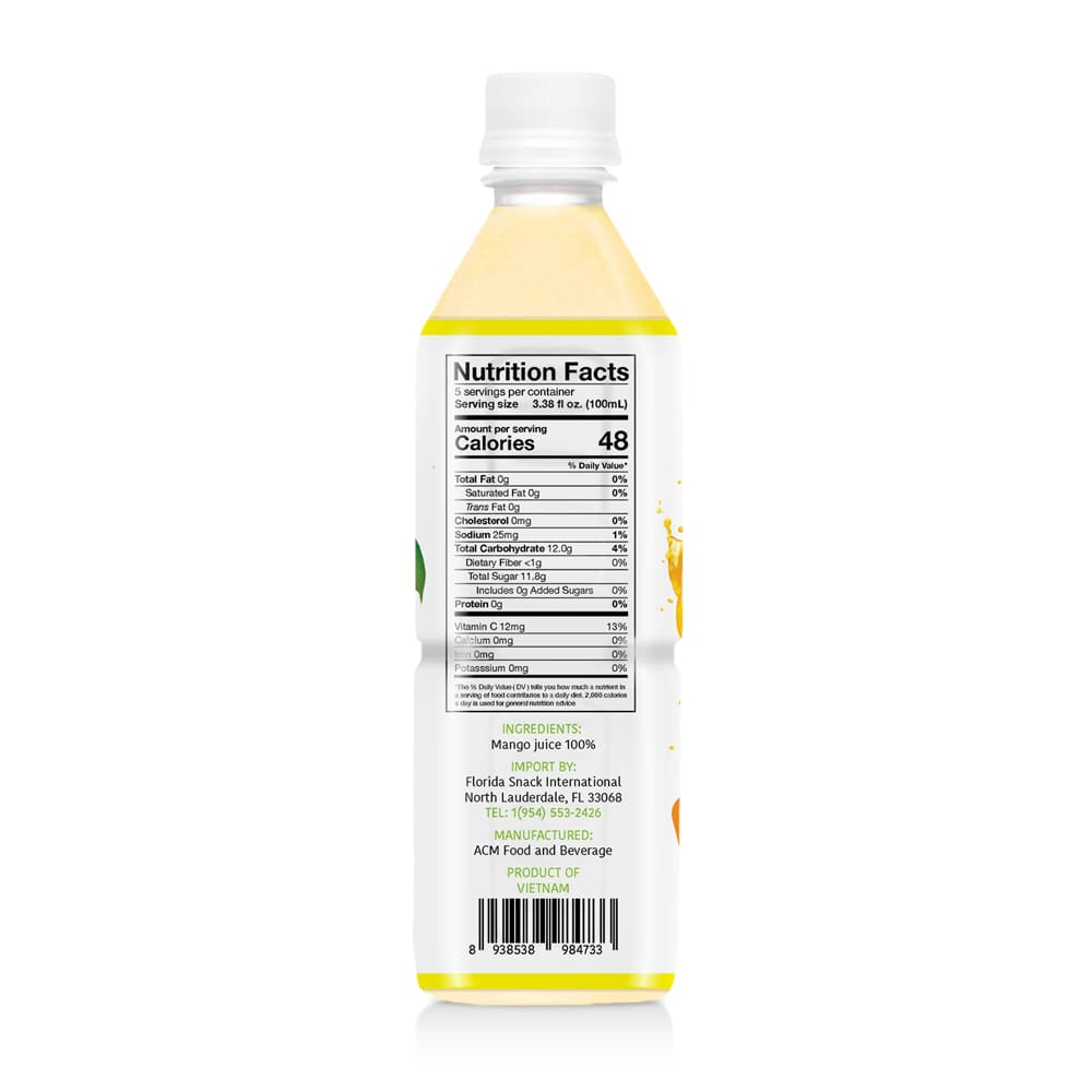 Don Luis 100% Mango Juice 500ml/12 units
