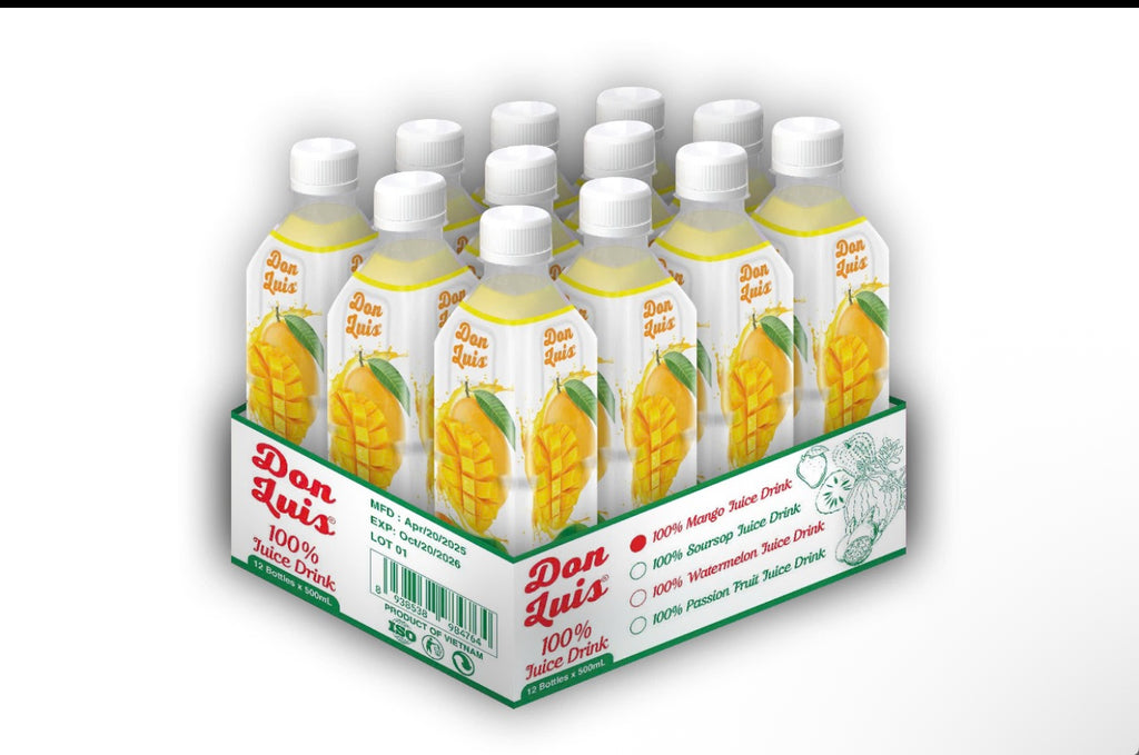 Don Luis 100% Mango Juice 500ml/12 units