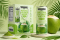 CONSTANZA USA Matcha Coconut Water with Matcha – 10.82 fl oz (320ml) 24 units