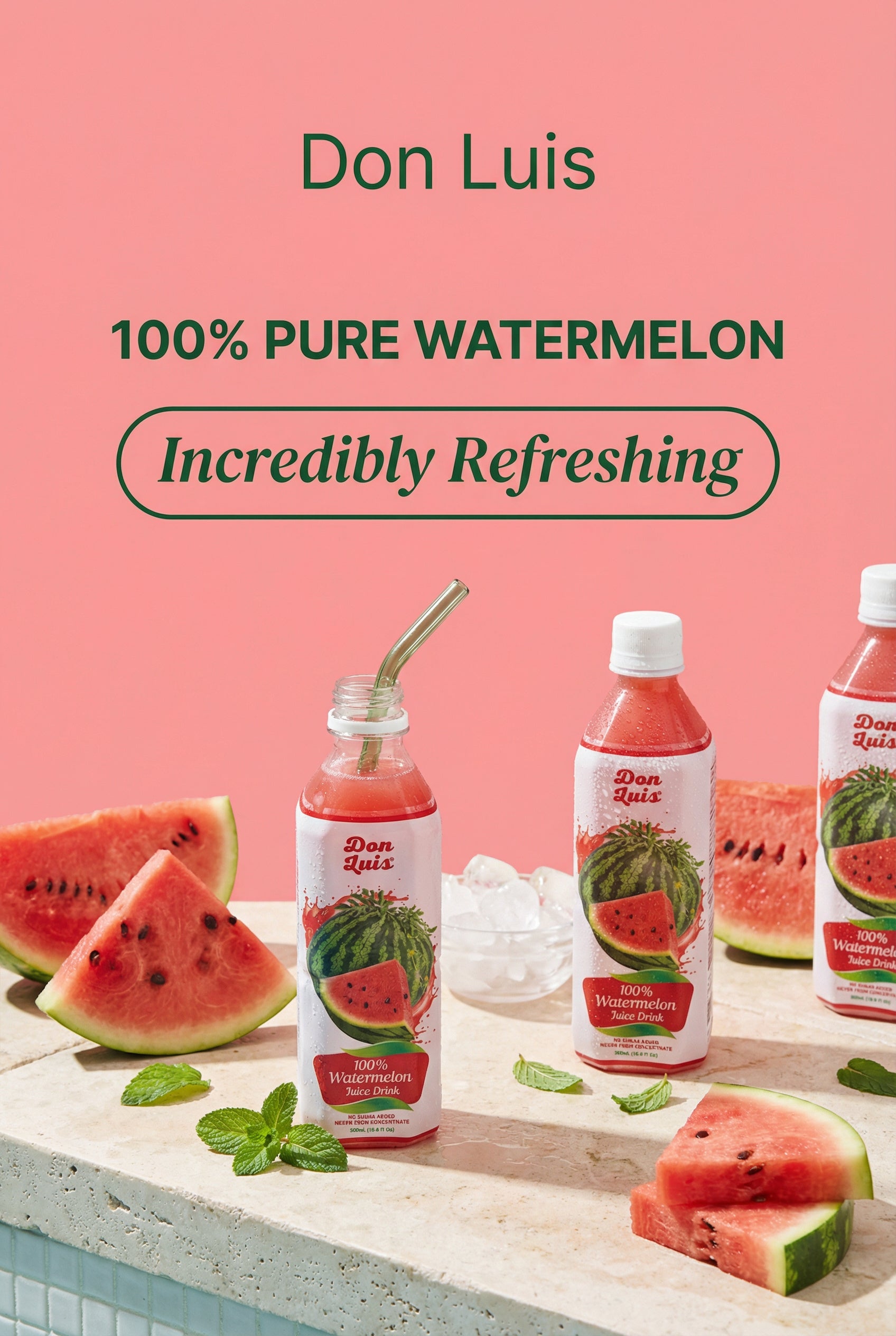 Don Luis 100% Watermelon Juice 500ml/12units