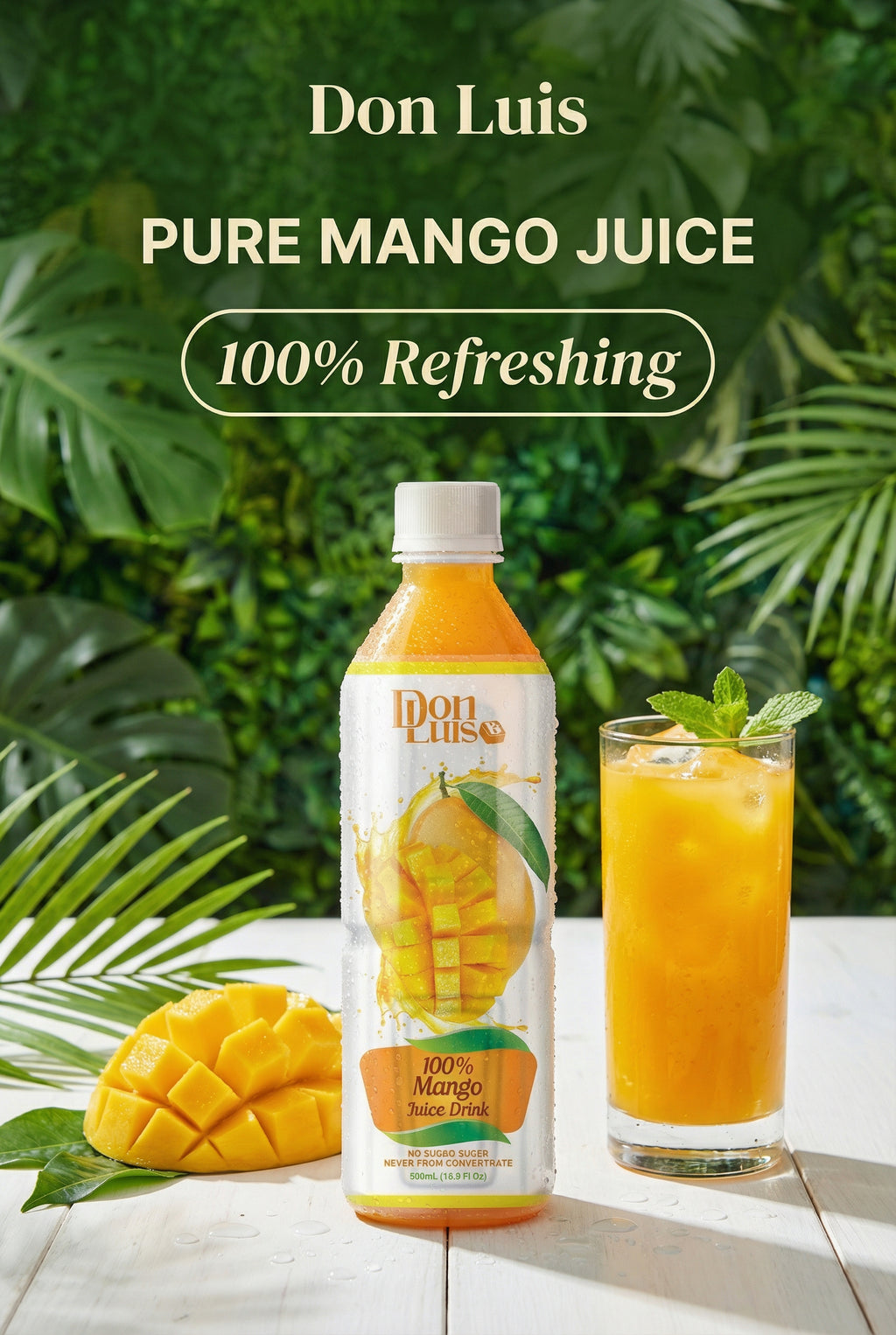 Don Luis 100% Mango Juice 500ml/12 units