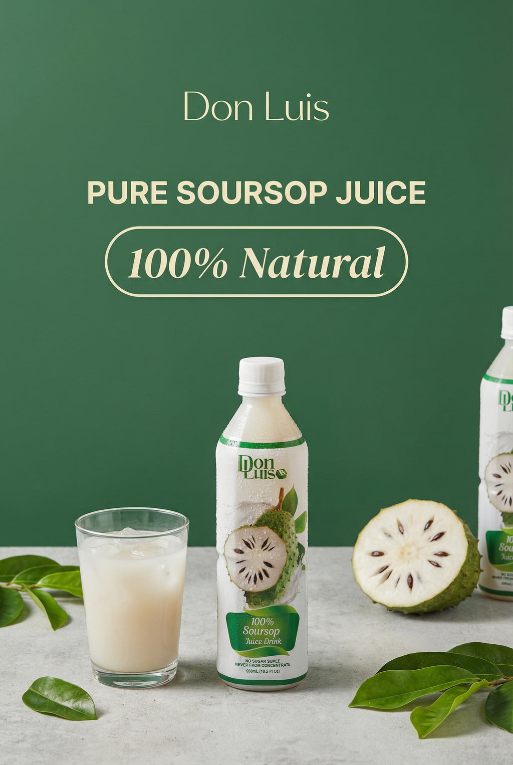 Don Luis 100% Soursop juice 500ml/12units