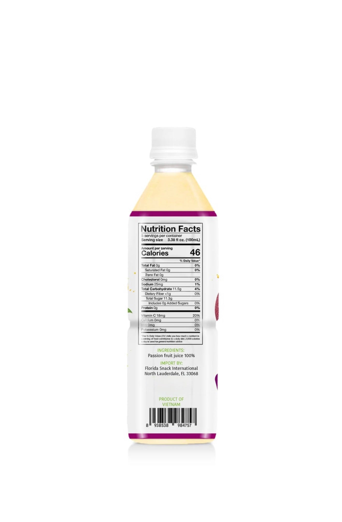 Don Luis 100% Passion Fruit 500ml/12 units