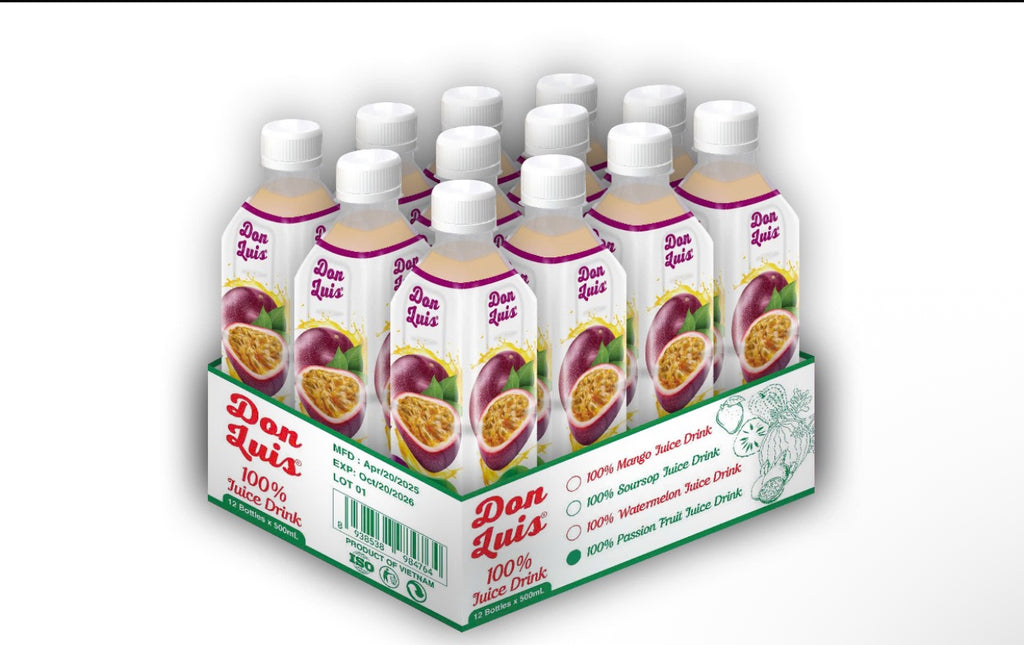 Don Luis 100% Passion Fruit 500ml/12 units
