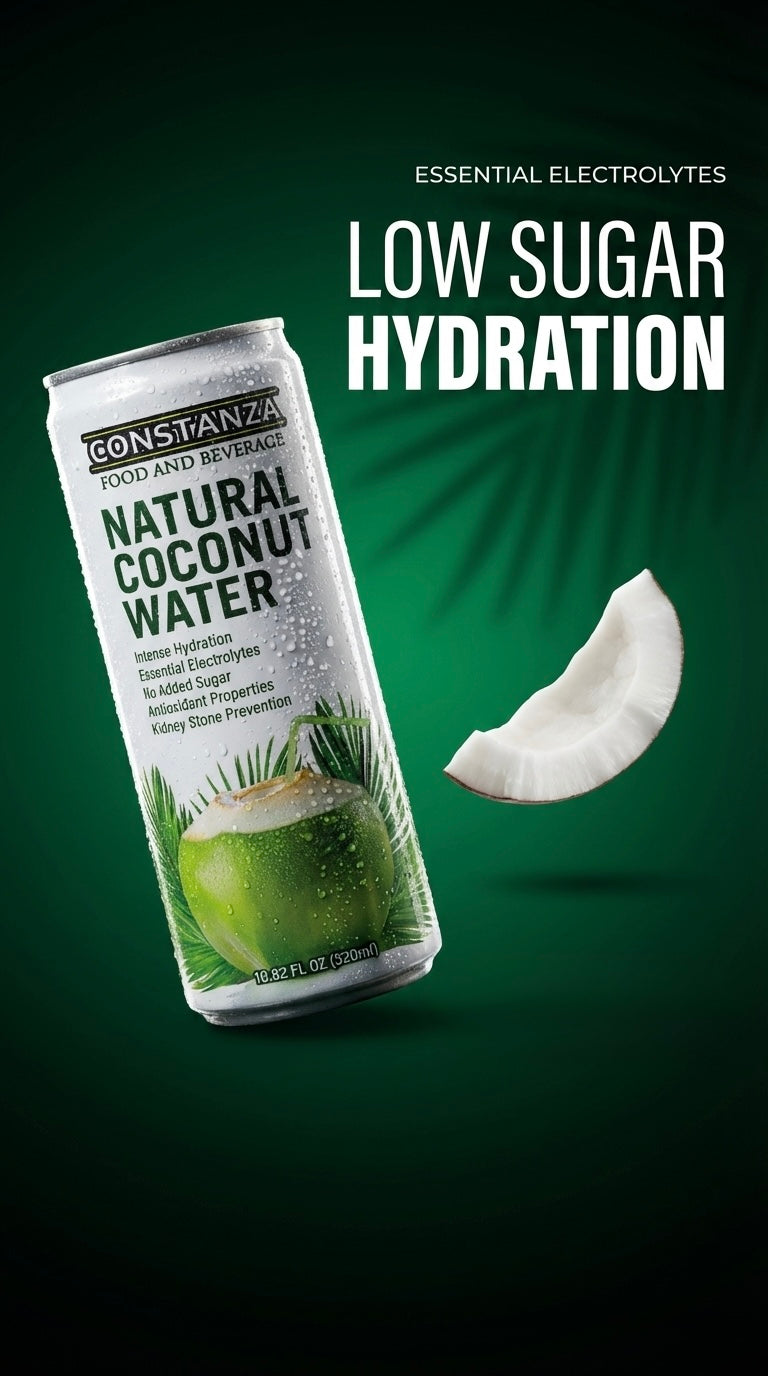 Constanza F&B Natural Coconut Water 320ml/ 24 units